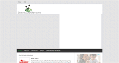Desktop Screenshot of dartboardreviews.com